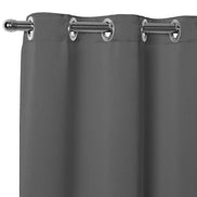 Maison Charlo Basic Blackout Curtains – Charcoal – 236 x 98 in – Set of 2 Panels