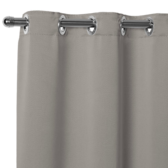 Maison Charlo Basic Blackout Curtains – Gray – 236 x 98 in – Set of 2 Panels