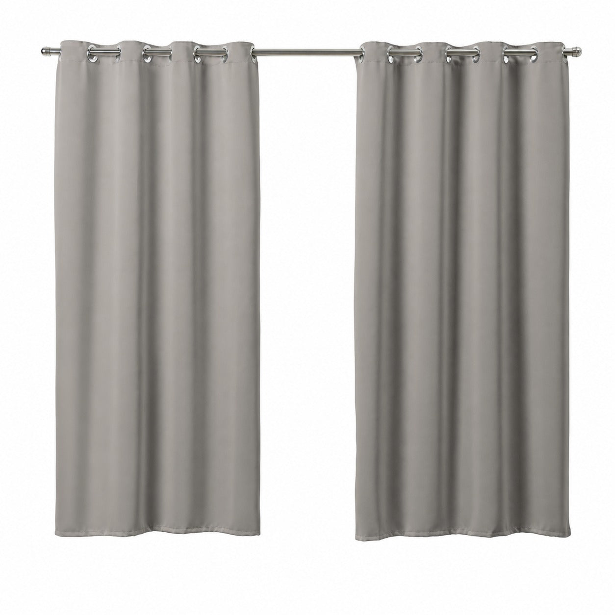 Maison Charlo Basic Blackout Curtains – Gray – 118 x 98 in – Set of 2 Panels