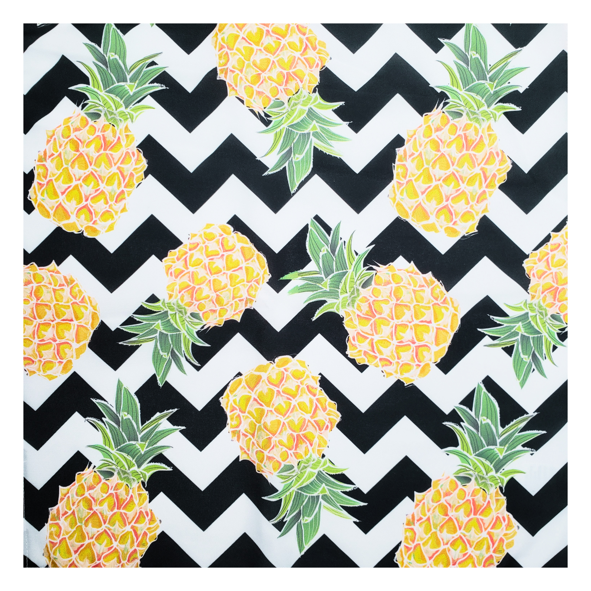 Charlo's Cloth Napkins Set of 4 Pineapple Stained Glass 16