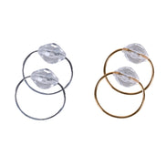 Set of 100 Crystal Napkin Rings – 1.6 x 1.2 in Bulk Elegant Table Decor for Events