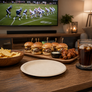 أطباق ألياف الذرة 9 بوصات - أدوات مائدة صديقة للبيئة، عبوة من 20 قطعة