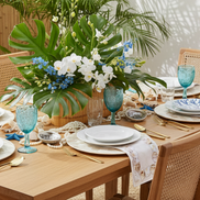 Charlo's Cloth Napkins Set of 4 Ring Seas 16