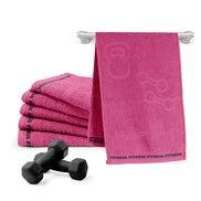 Set of 6 Cotton Gym Towels 12