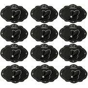 24-Piece BBQ Placemat & Napkin Set for 12 – Embroidered Grill Table Decor 19.7 x 13.8 in