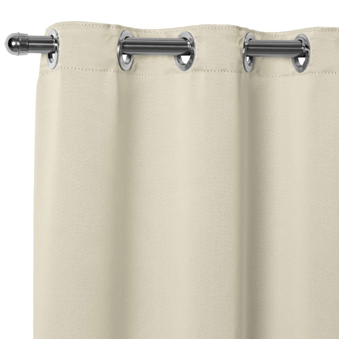 Maison Charlo Basic Blackout Curtains – Natural – 118 x 98 in – Set of 2 Panels
