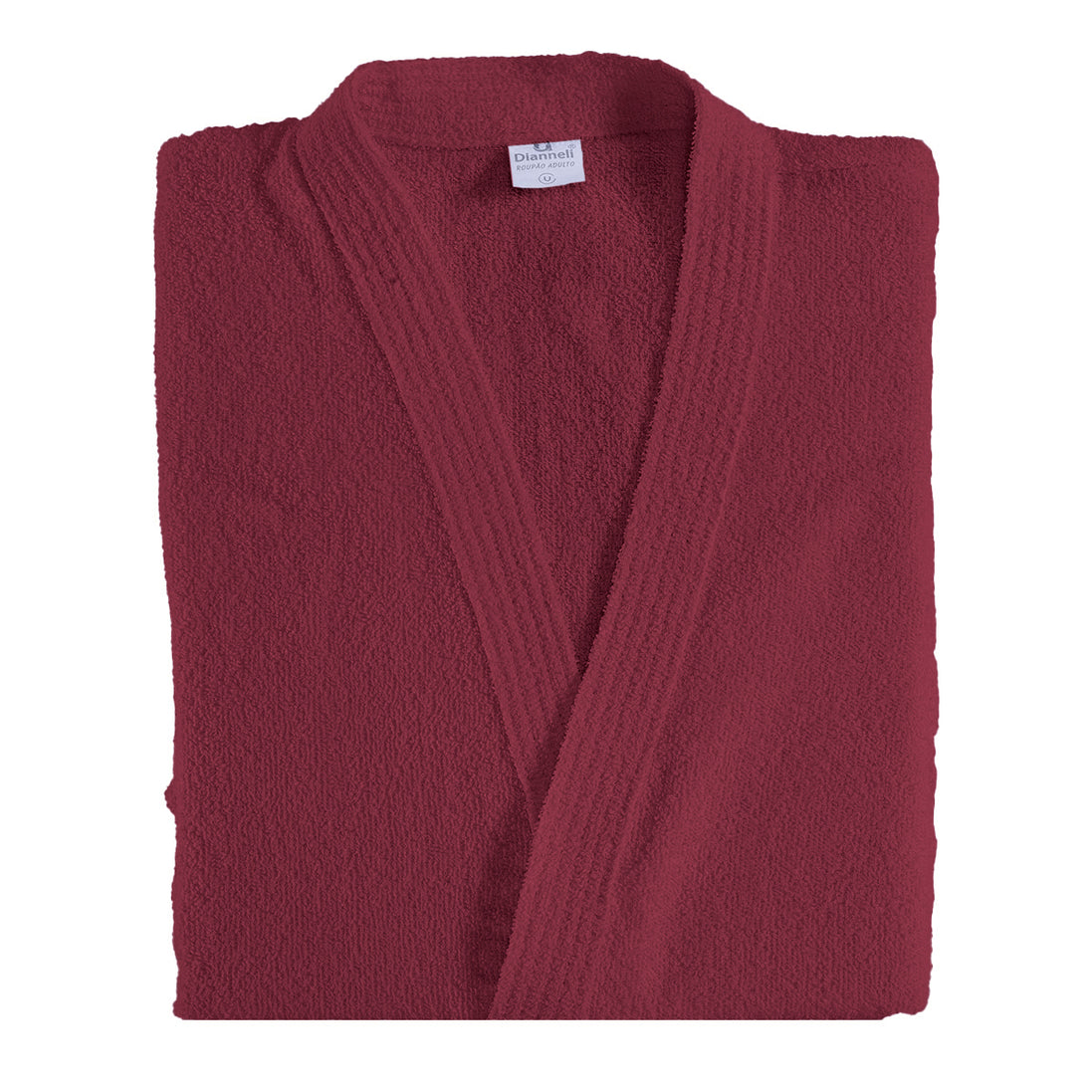 Adult Terry Cotton Bathrobe 39.4 x 21.3 in – 100% Cotton Soft Absorbent Robe One Size