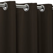 Maison Charlo Basic Blackout Curtains – Tobacco Brown – 118 x 98 in – Set of 2 Panels