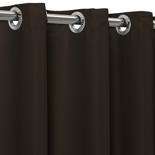 Maison Charlo Basic Blackout Curtain – Tobacco – 2.60 x 1.80 m