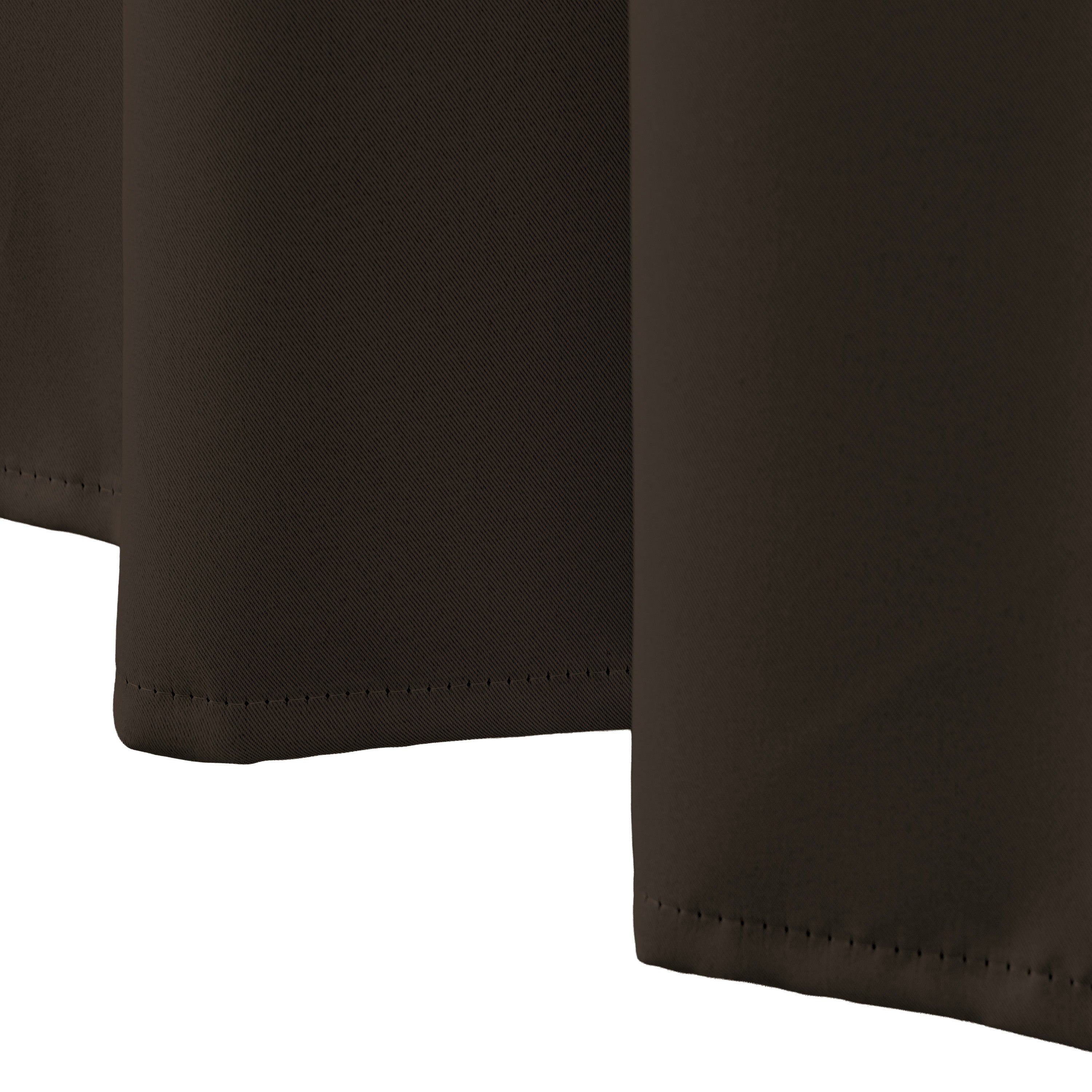 Maison Charlo Basic Blackout Curtains – Tobacco Brown – 118 x 98 in – Set of 2 Panels