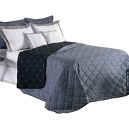 Queen Reversible Embroidered Bedspread Set 7 Pieces 102.4 x 94.5 in – Luxury Soft Bedding 400 Thread Count
