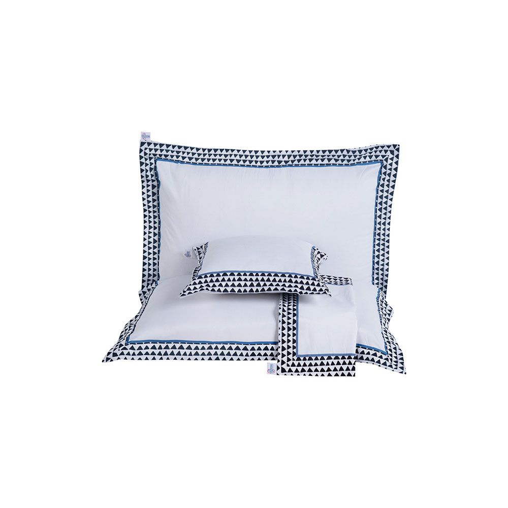 Queen Coverlet Set 7 Piece Reversible Embroidered Bedding – Renove 400 Thread Count