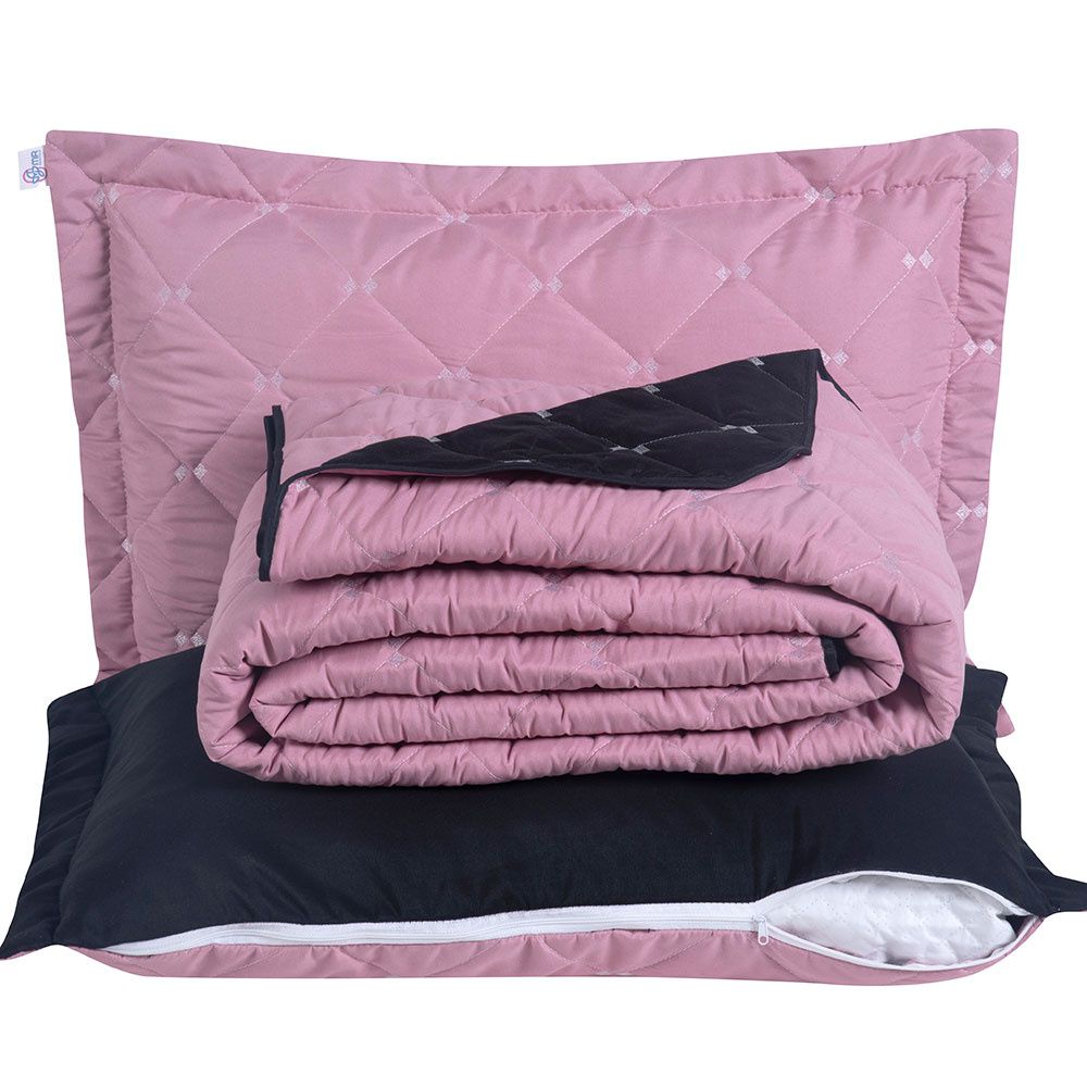 Queen Reversible Embroidered Bedspread Set 7 Pieces 102.4 x 94.5 in – Luxury Soft Bedding 400 Thread Count