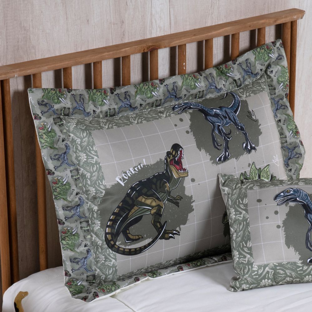 4-Piece Twin Comforter Set Printed 300 Thread Count Microfiber – Complete Bedding Set