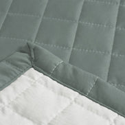 Queen Bed Runner Quilted 78.7 x 26.0 in – 300 Thread Count Microfiber Decorative Bedding