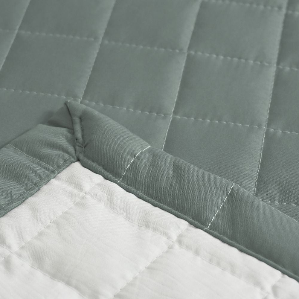 Queen Bed Runner Quilted 78.7 x 26.0 in – 300 Thread Count Microfiber Decorative Bedding