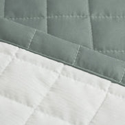 Queen Bed Runner Quilted 78.7 x 26.0 in – 300 Thread Count Microfiber Decorative Bedding