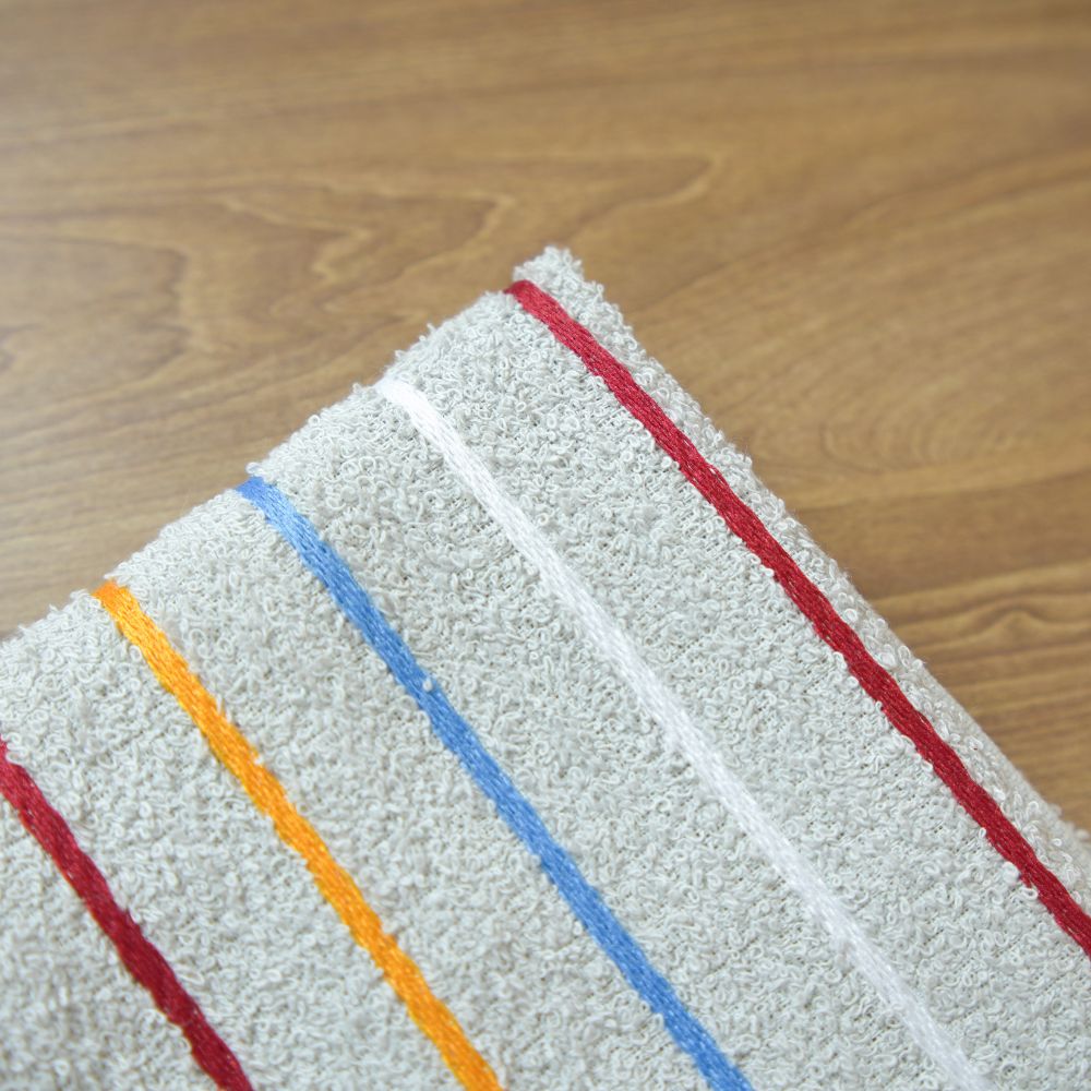 Set of 5 Cotton Kitchen Towels 27.6 x 17.7 in – Terry Dish Towels Soft Absorbent