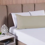Long Body Pillow Cover 57.5 x 18.1 in – Microfiber 300 Thread Count with Zipper
