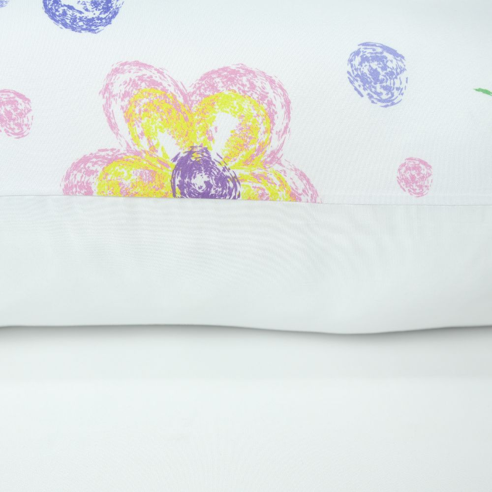 Body Pillow Case 57.5 x 18.1 in with Zipper – Microfiber Printed Long Pillow Cover