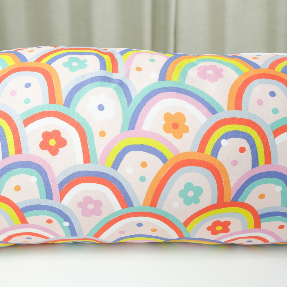 Body Pillow Case 57.5 x 18.1 in with Zipper – Printed Microfiber Long Pillow Cover