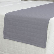 King Bed Runner Quilted 94.5 x 26 in – Microfiber Decorative Bedding
