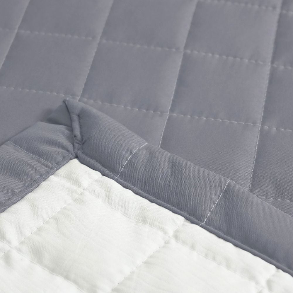 King Bed Runner Quilted 94.5 x 26 in – Microfiber Decorative Bedding
