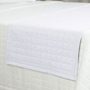 King Bed Runner Quilted 94.5 x 26 in – Premium Microfiber Decorative Bedding