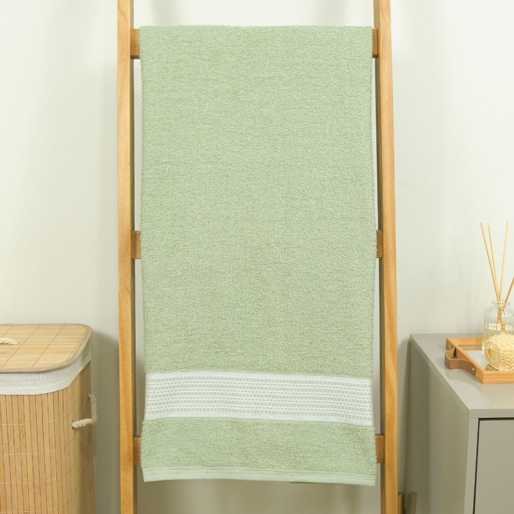 Toalha de Banho 100% Algodão 360 GSM 145 x 75 cm – Toalha Atoalhada Macia e Absorvente