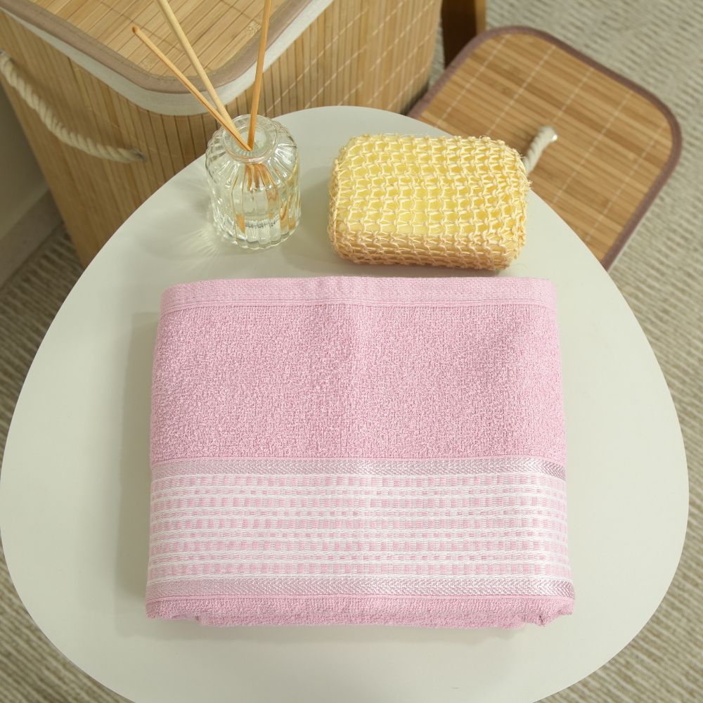 Toalha de Banho 100% Algodão 360 GSM 145 x 75 cm – Toalha Felpuda Absorvente