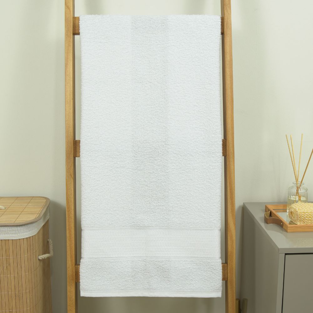 Bath Towel 100% Cotton 360 GSM 57.1 x 29.5 in – Absorbent Terry Towel
