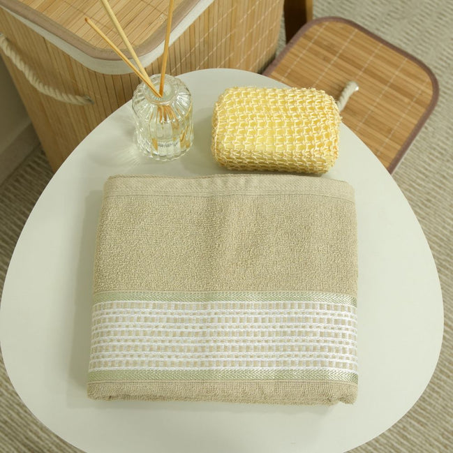 Bath Towel 100% Cotton 360 GSM 57.1 x 29.5 in – Soft Terry Towel