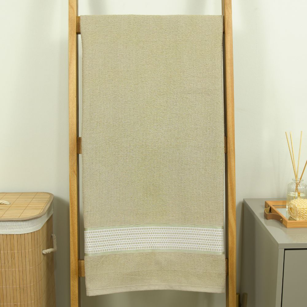 Toalha de Banho 100% Algodão 360 GSM 145 x 75 cm – Toalha Atoalhada Macia e Absorvente