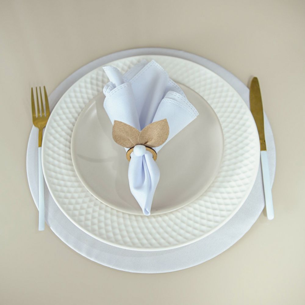 Easter Bunny Ear Napkin Rings Set of 10, 3.94 x 2.76 in