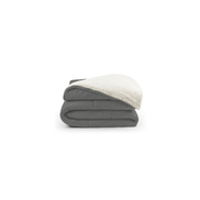 Twin Reversible Comforter Soft & Sherpa Fleece 90.6 x 66.9 in – Warm & Cozy Lightweight Bedding