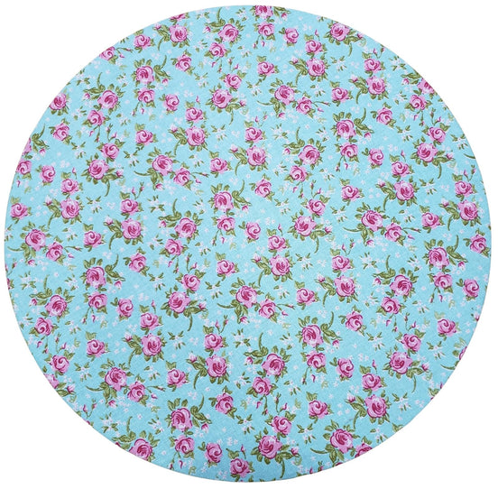 Jogo de 4 Capas para Sousplats Redondos Charlo, 35,5 cm de Diâmetro, Floral Romance