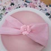 Maison Charlô | Conjunto de 4 Anéis de Guardanapo Delicados com Flores | Casamento, Ação de Graças, Natal, Ano Novo, Casamento, Banquete, Aniversário