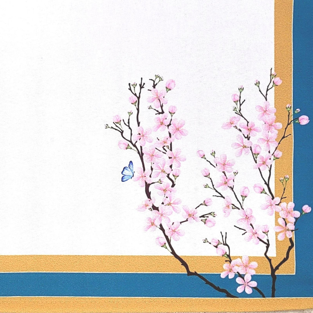 Conjunto de 4 Jogos Americanos Retangulares Impermeáveis Ring Oriental Cherry 43x33cm