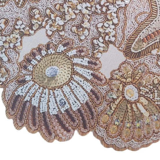 Charlo's Set 4 Premium Placemats Waterproof Sea Corals