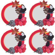 Conjunto com 4 Lugares Americanos Premium Impermeáveis Tucano Luxo